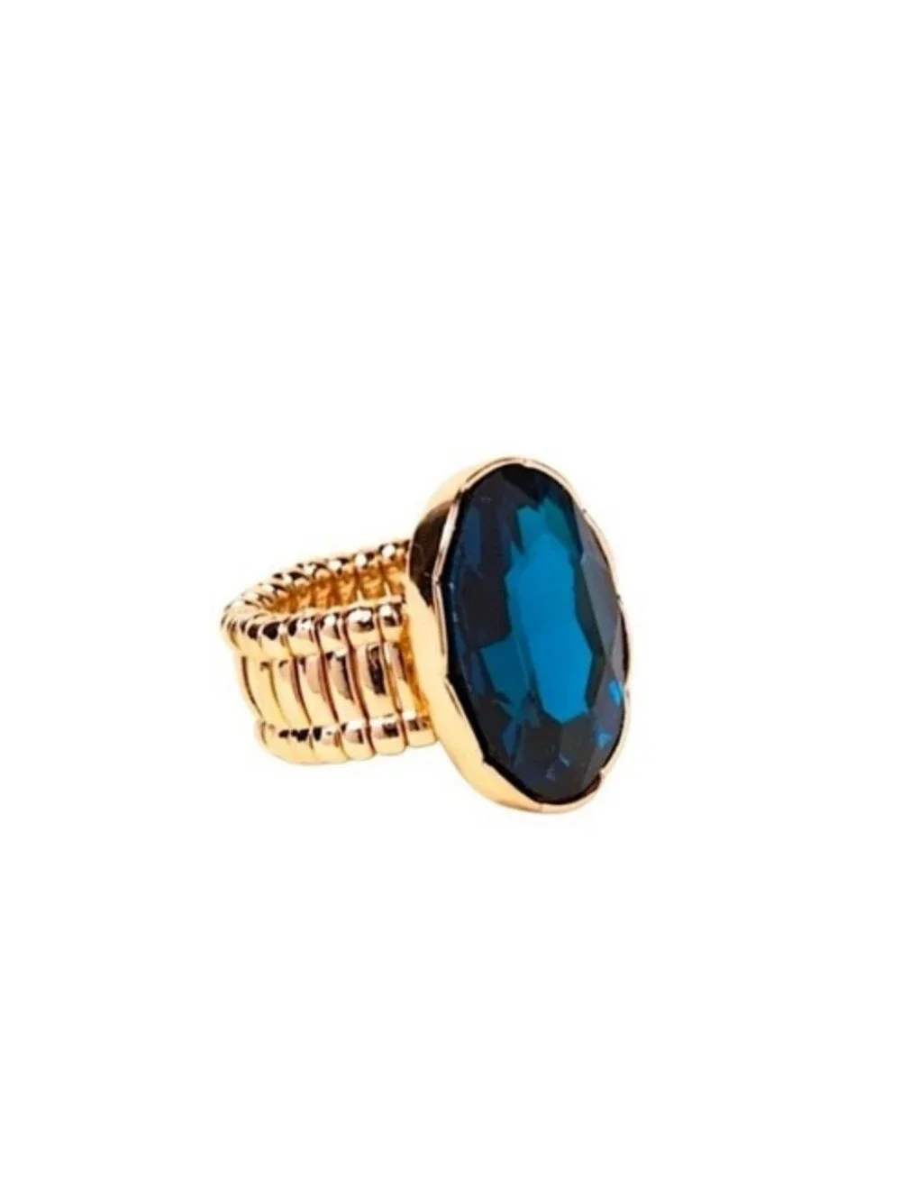 Sophia Collection - Blue Stretch Ring